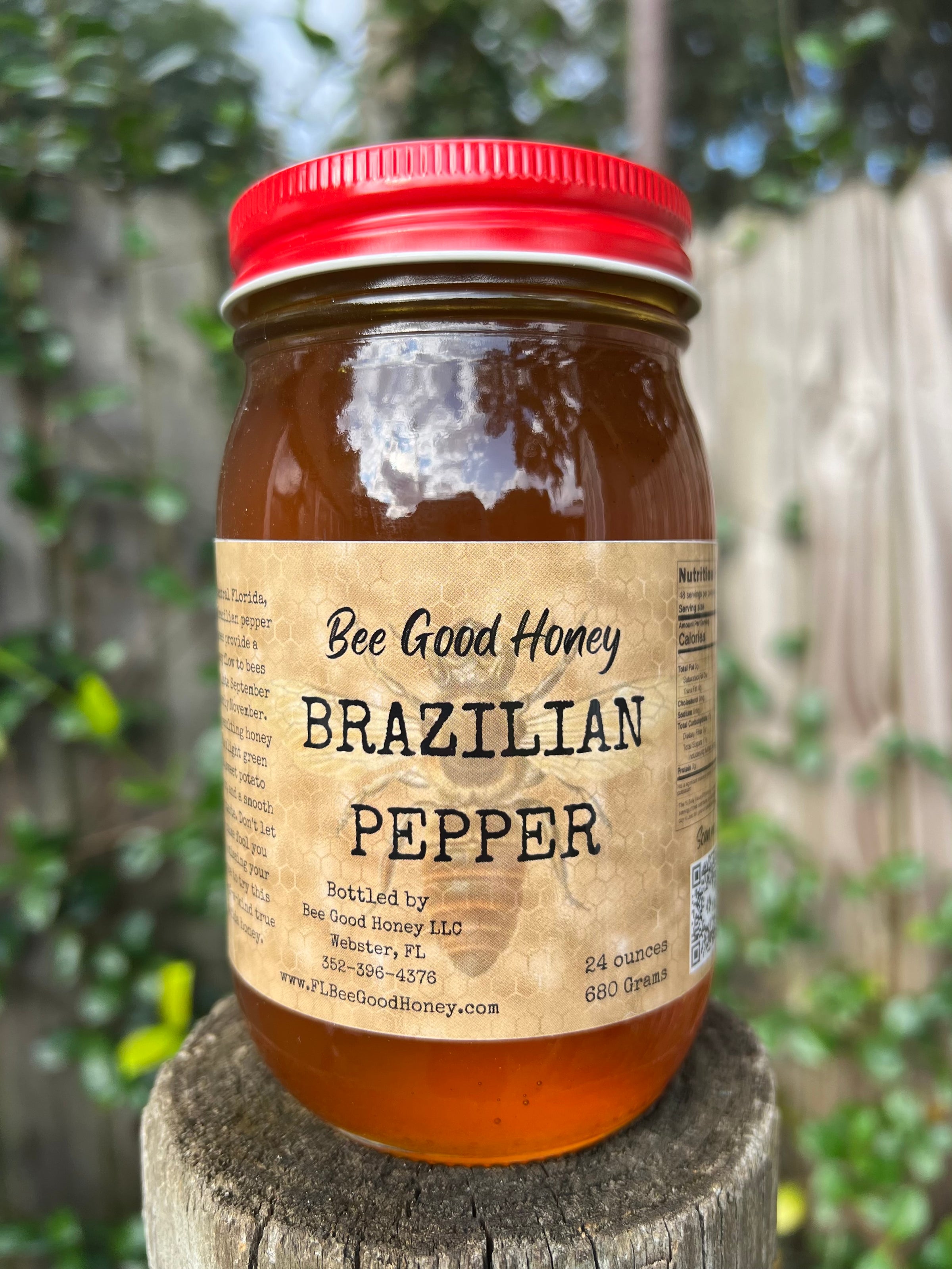 Brazilian Pepper Honey | Bee Good Honey